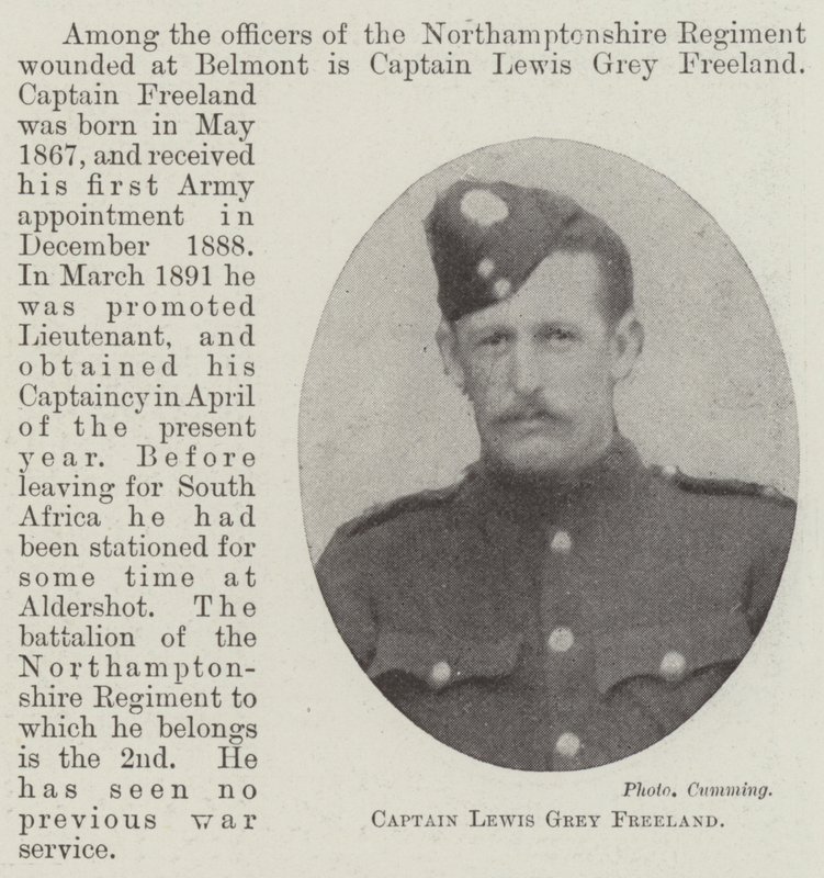 Kaptein Lewis Grey Freeland av English Photographer