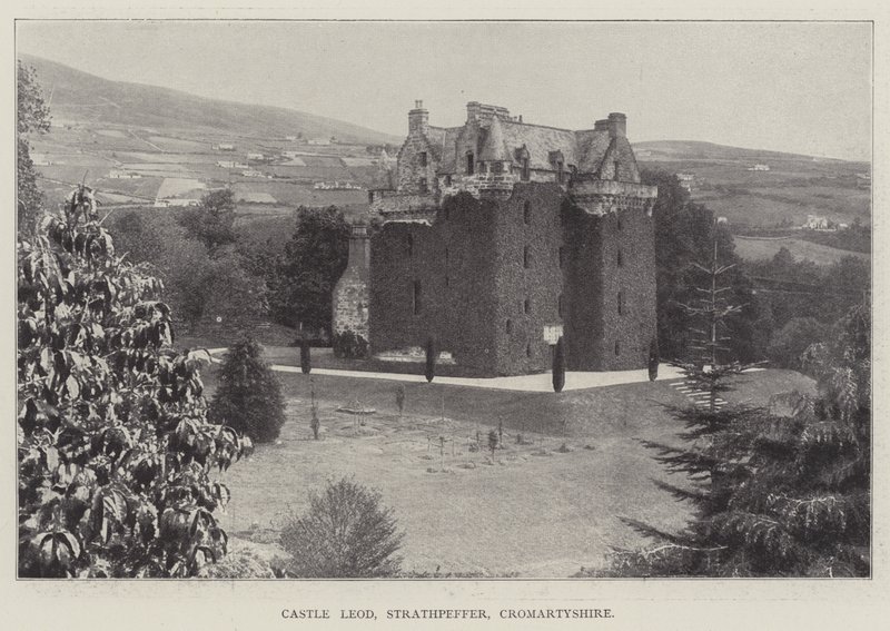 Castle Leod, Strathpeffer, Cromartyshire av English Photographer