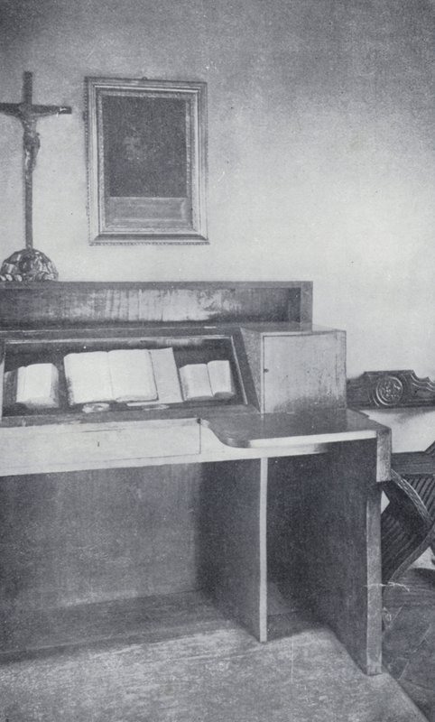 Cell of Savonarola (s/hvitt bilde) av English Photographer