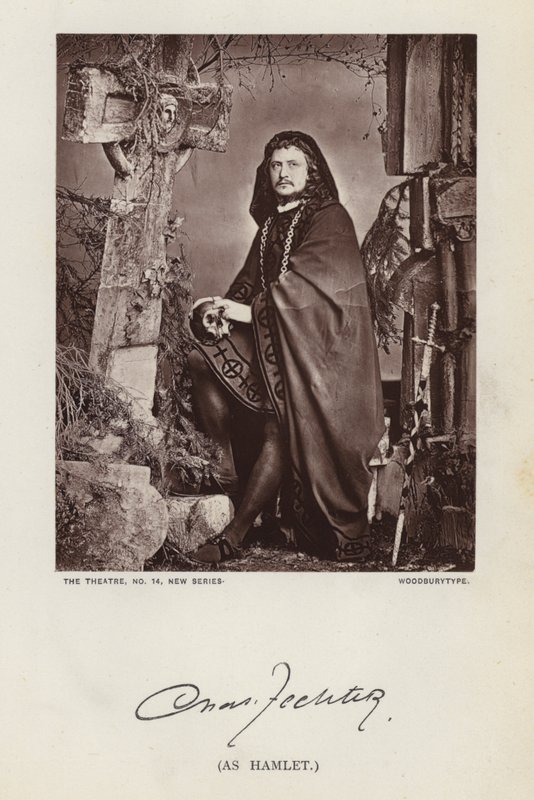 Charles Albert Fechter av English Photographer