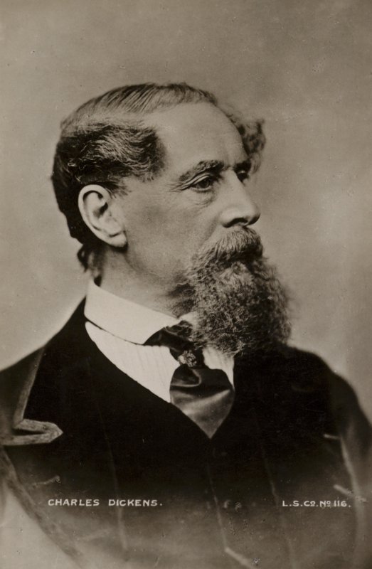 Charles Dickens (1812–1870), engelsk forfatter av English Photographer