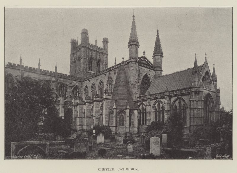 Chester katedral av English Photographer