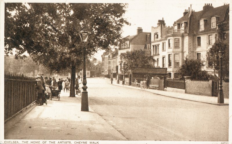 Cheyne Walk, Chelsea av English Photographer