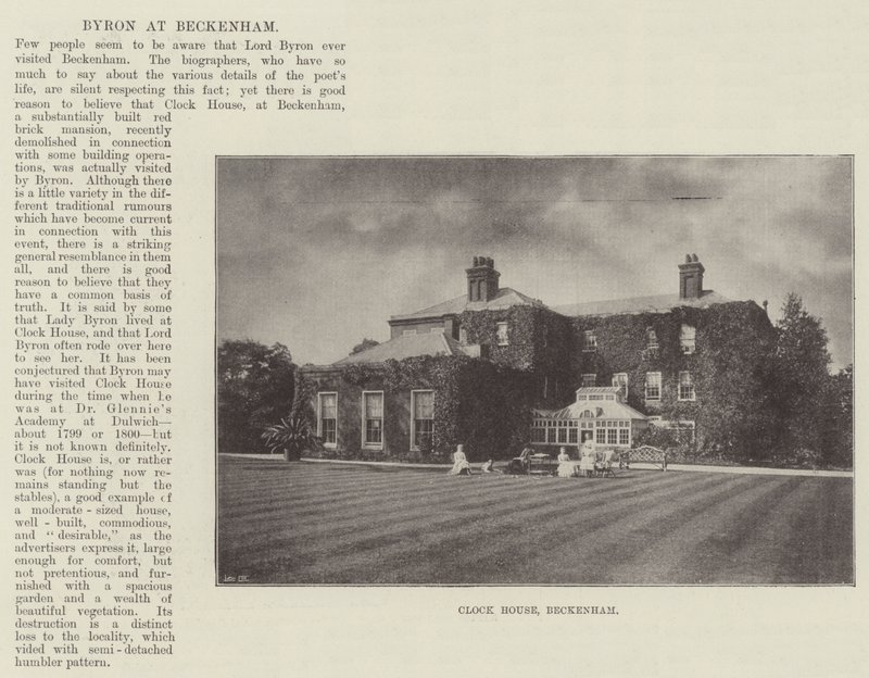 Clock House, Beckenham av English Photographer