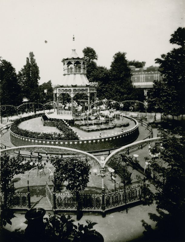 Cremorne Gardens, London: Orkester av English Photographer