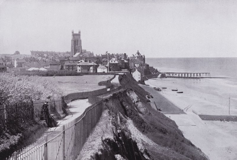 Cromer (s/hvitt bilde) av English Photographer