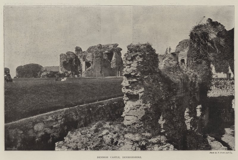 Denbigh Castle, Denbighshire av English Photographer
