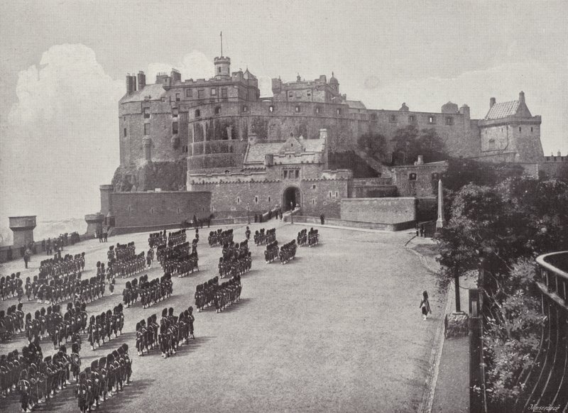 Edinburgh Castle, The Esplanade av English Photographer