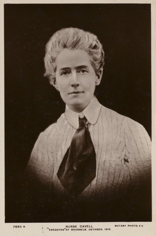Edith Cavell av English Photographer