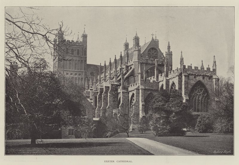 Exeter katedral av English Photographer