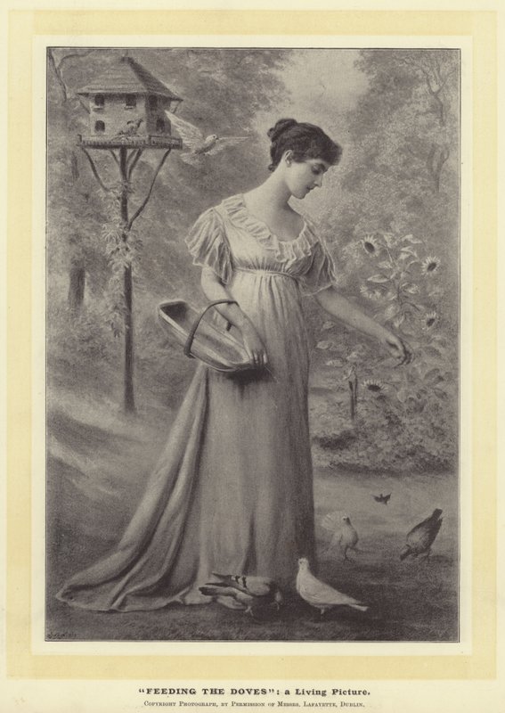 Feeding The Doves: et levende bilde av English Photographer