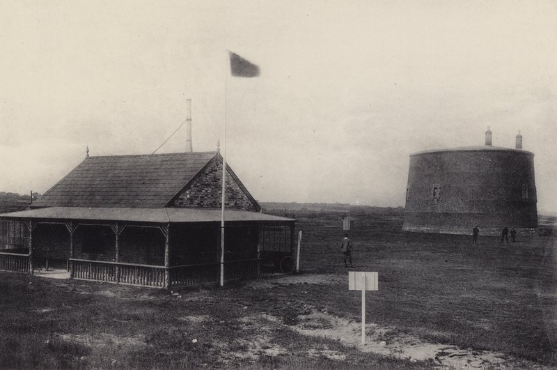 Felixstowe: Ladie's Golf Club (s/hvitt bilde) av English Photographer