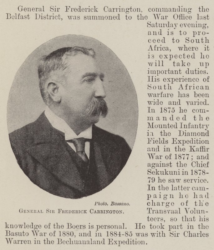 General Sir Frederick Carrington av English Photographer