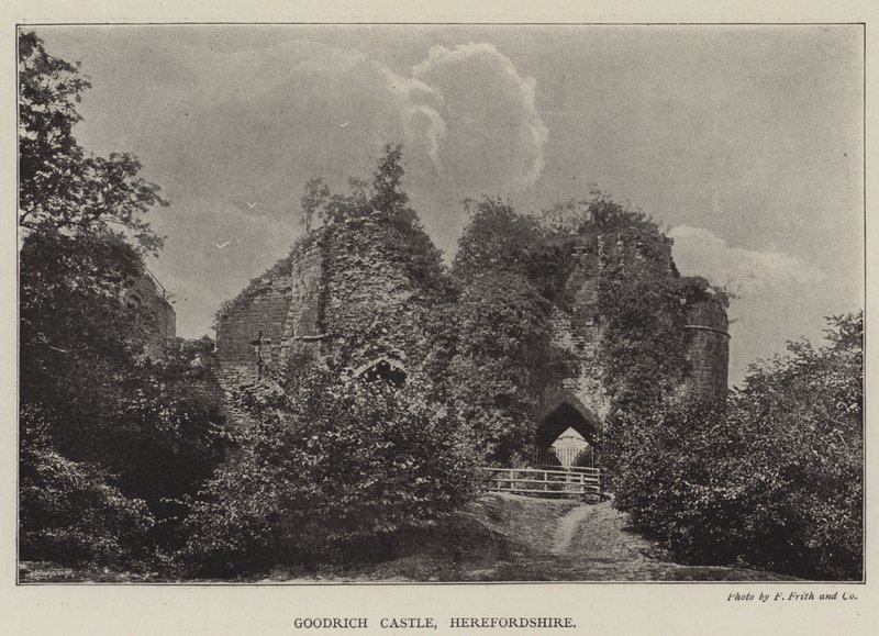 Goodrich Castle, Herefordshire av English Photographer