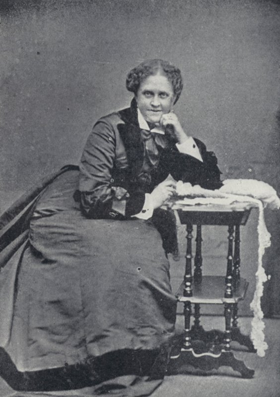 Helen Hunt Jackson (s/hvitt bilde) av English Photographer