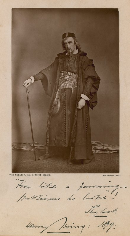 Henry Irving av English Photographer