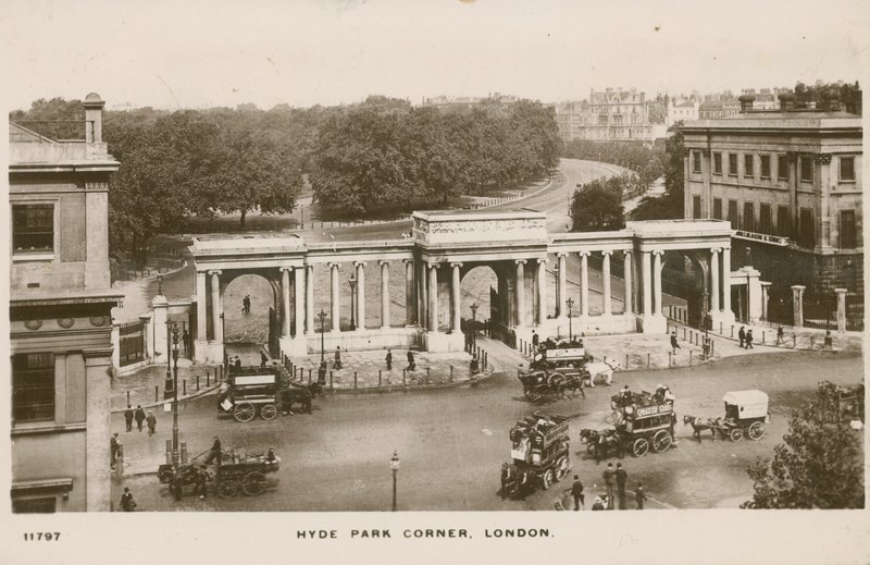 Hyde Park Corner, London av English Photographer