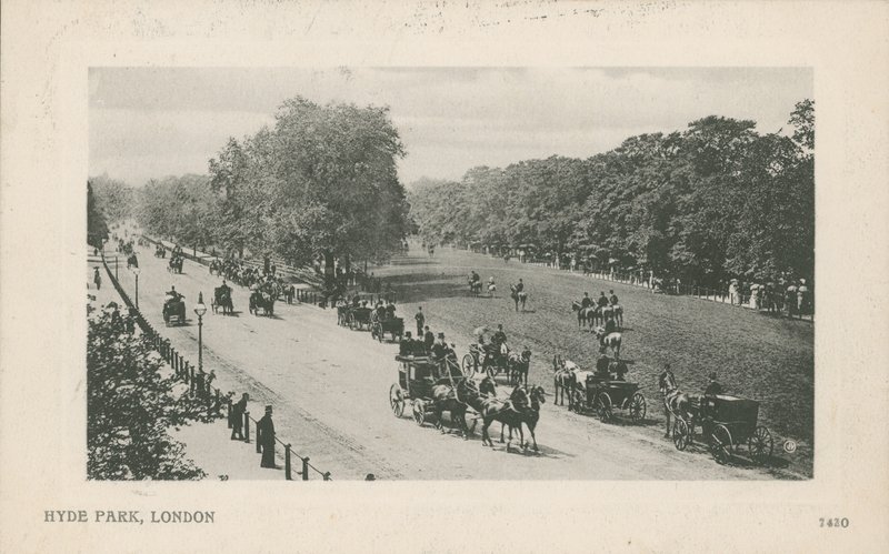 Hyde Park, London av English Photographer