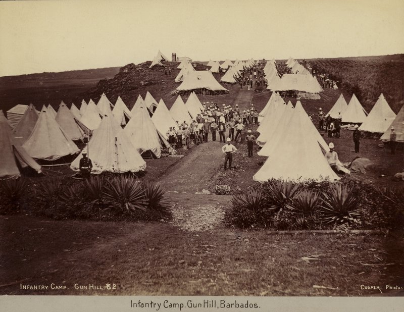 Infanterileiren, Gun Hill, Barbados av English Photographer