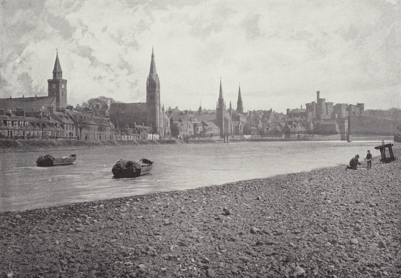 Inverness, fra elven av English Photographer