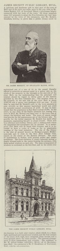 James Reckitt offentlige bibliotek, Hull av English Photographer