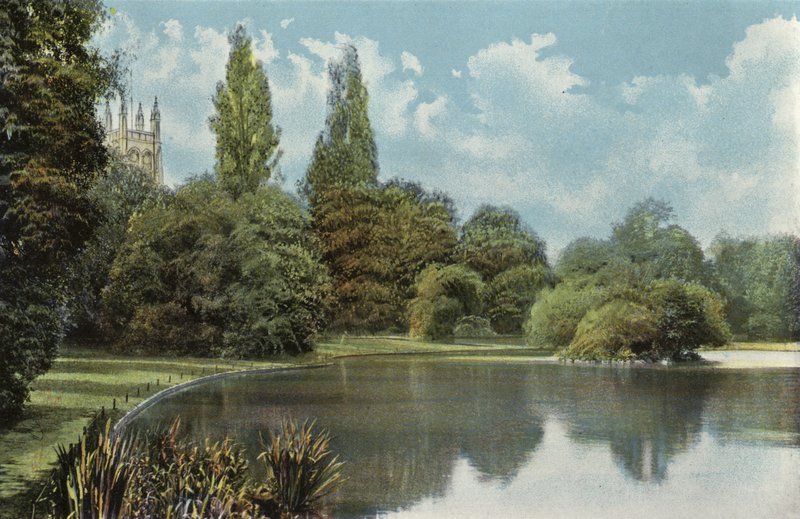 Jephson Gardens, Leamington av English Photographer