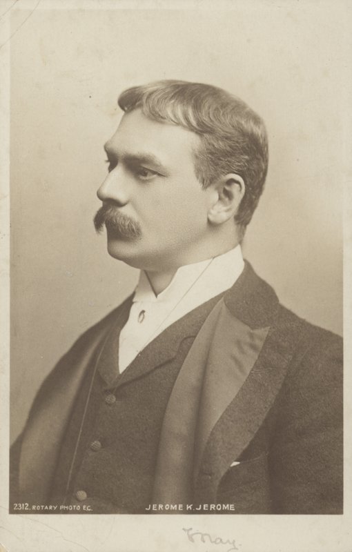 Jerome K Jerome (1859-1927), engelsk forfatter av English Photographer
