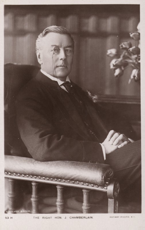 Joseph Chamberlain av English Photographer