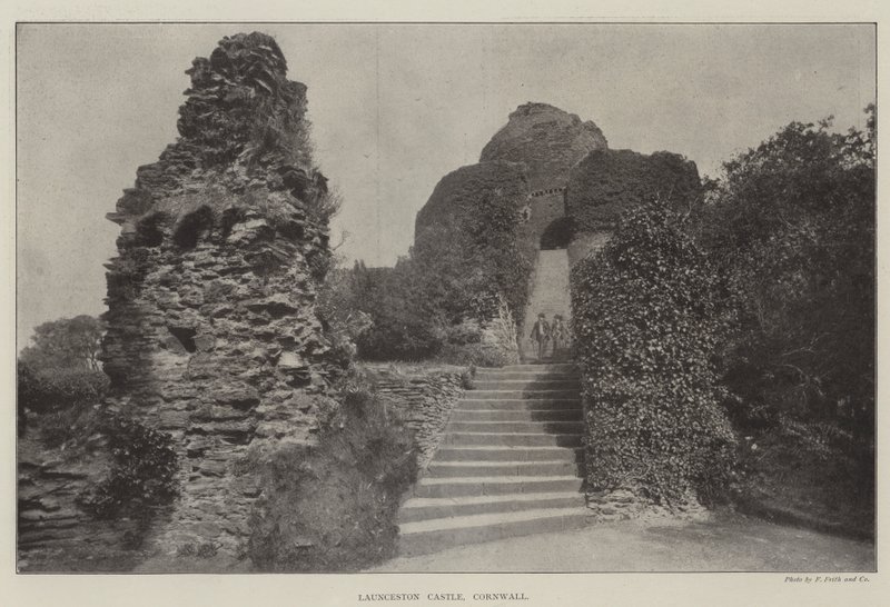 Launceston Castle, Cornwall av English Photographer