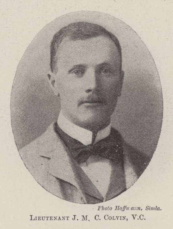 Løytnant J M C Colvin, VC av English Photographer