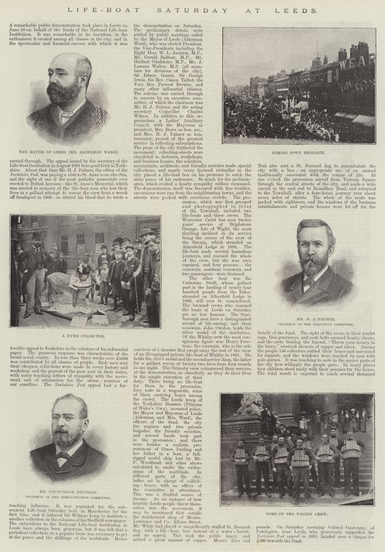 Redningsbåtlørdag i Leeds av English Photographer