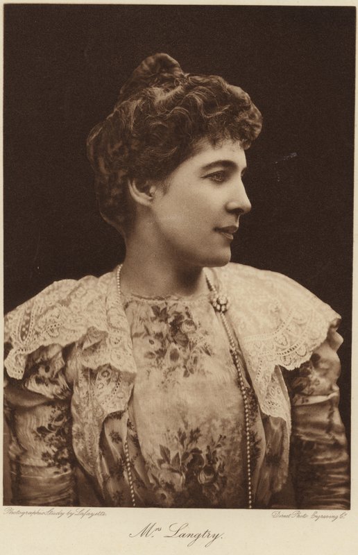 Lillie Langtry av English Photographer