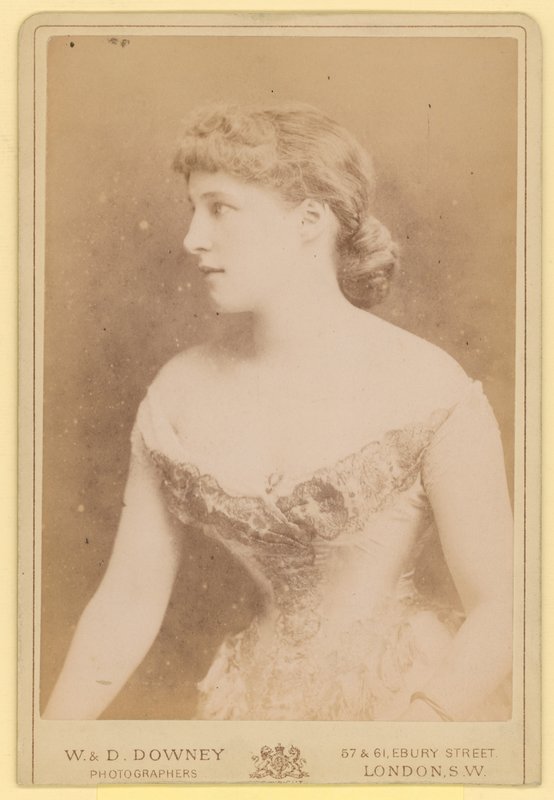 Lillie Langtry, skuespillerinne, fotografi av English Photographer