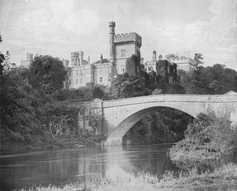 Lismore Castle (s/hvitt bilde) av English Photographer