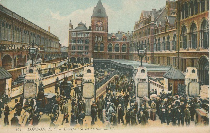 Liverpool Street Station, London av English Photographer