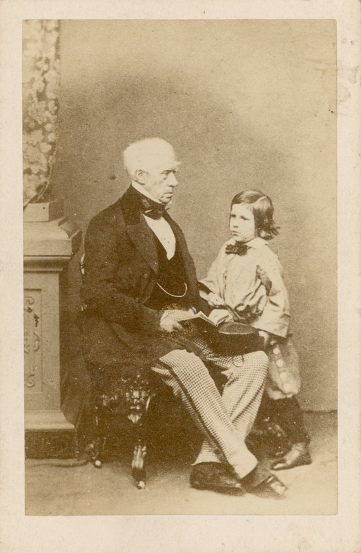 Lord Brougham av English Photographer