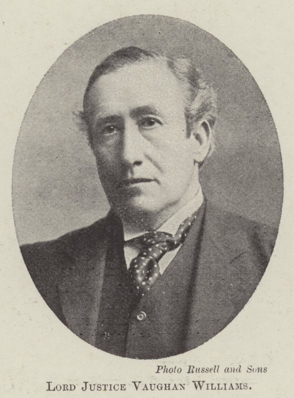 Lord Justice Vaughan Williams av English Photographer