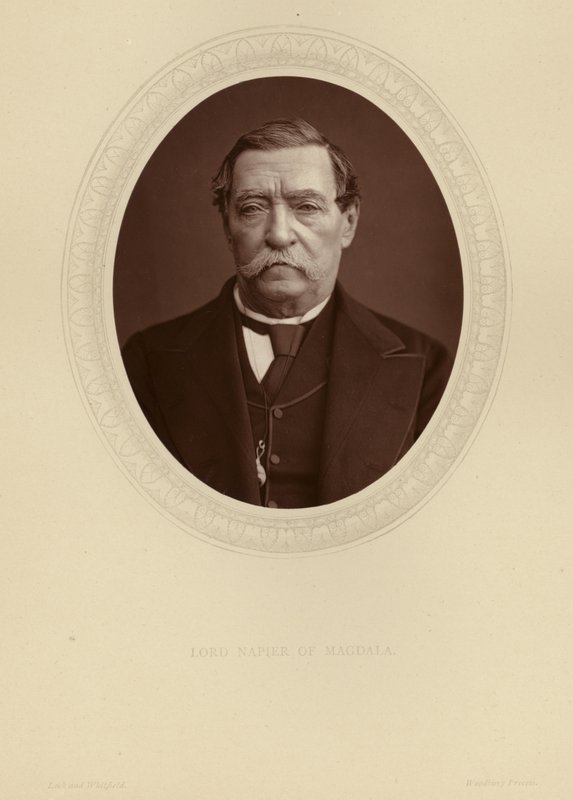 Lord Napier av Magdala av English Photographer