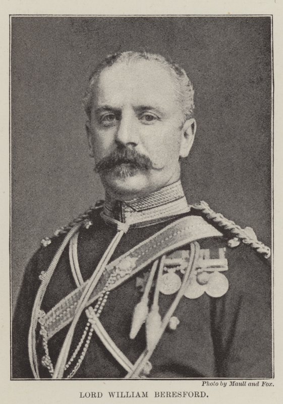 Lord William Beresford av English Photographer