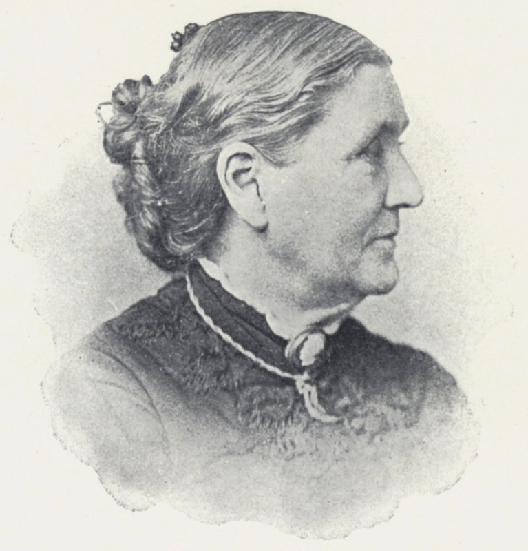 Lucy Larcom (s/hvitt bilde) av English Photographer