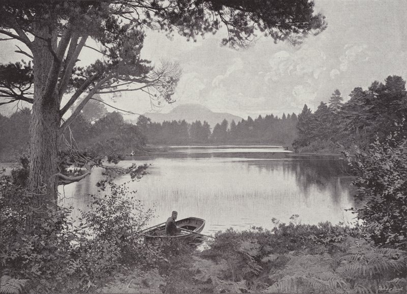 Luss-stredet, Loch Lomond av English Photographer