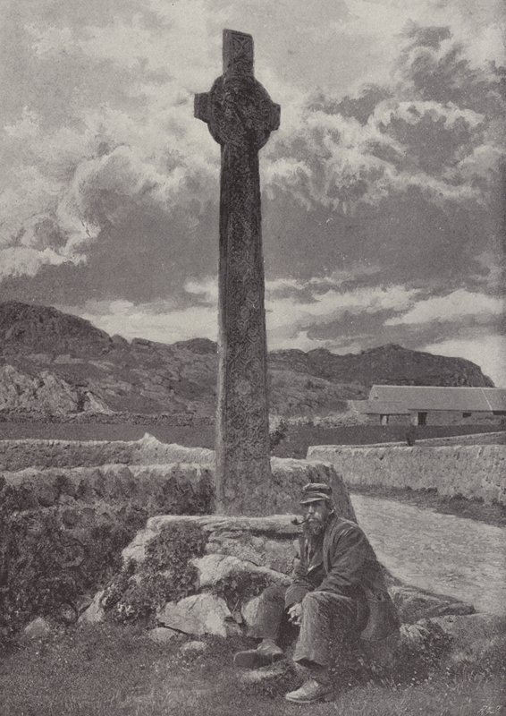 Macleans Cross, Iona av English Photographer