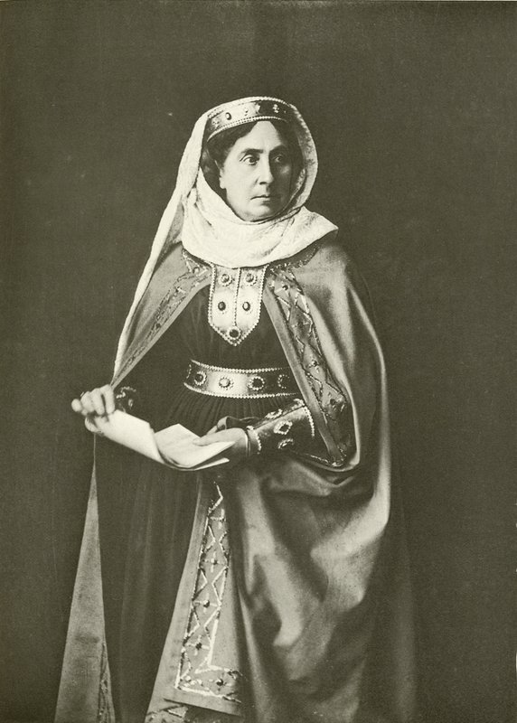 Madame Ristori som Lady Macbeth (gravering) av English Photographer