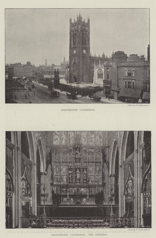 Manchester katedral av English Photographer