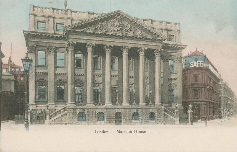 Mansion House, London av English Photographer