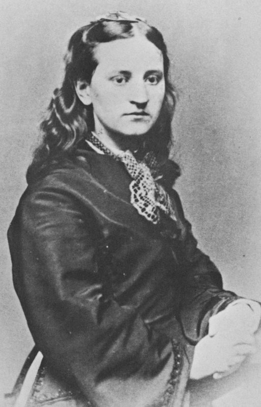 Mary Aitken Carlyle (s/hvitt bilde) av English Photographer