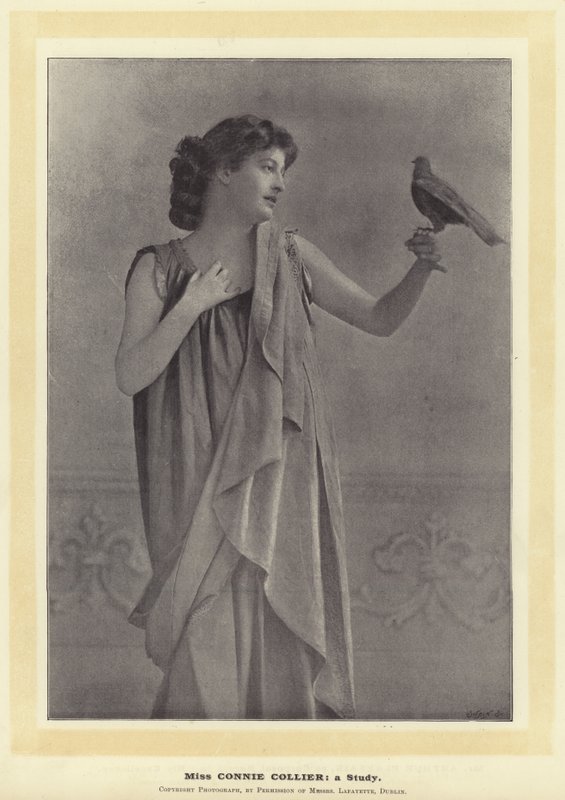 Miss Connie Collier: en studie av English Photographer