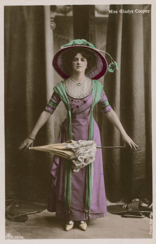 Frøken Gladys Cooper av English Photographer