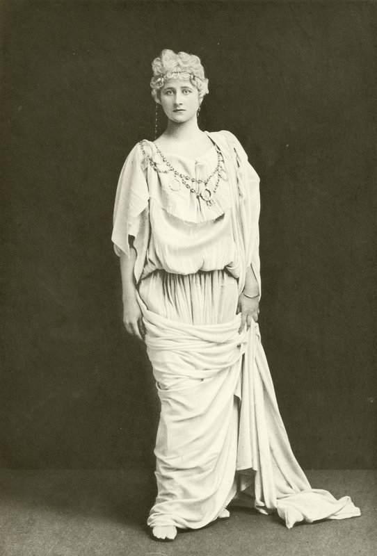 Frøken Mary Anderson som Hermione (gravyr) av English Photographer