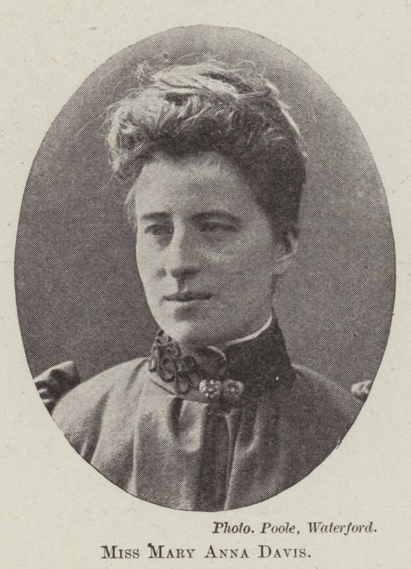 Frøken Mary Anna Davis av English Photographer